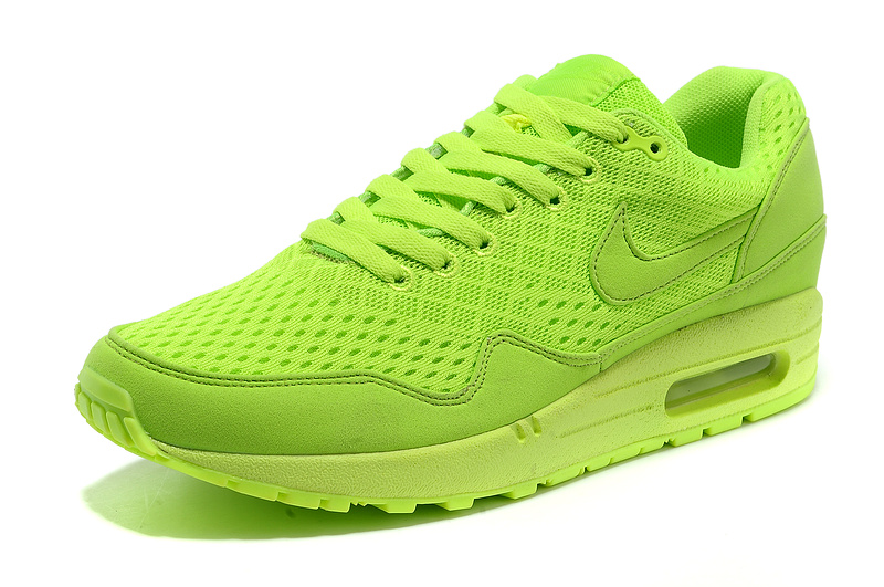 New Men\'S Nike Air Max Fluorescent Green